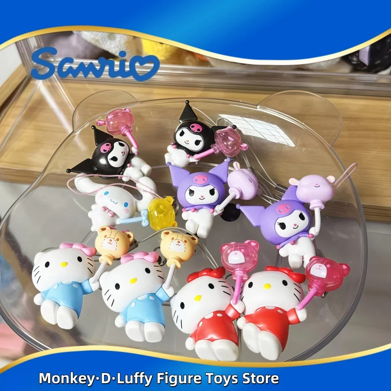 

Sanrio Balloon Tour, милая слепая коробка Kuromi Hello Kitty Cinnamoroll, аниме, слепая сумка, игрушка, подвеска, коробка, украшение для дома, праздничные подарки
