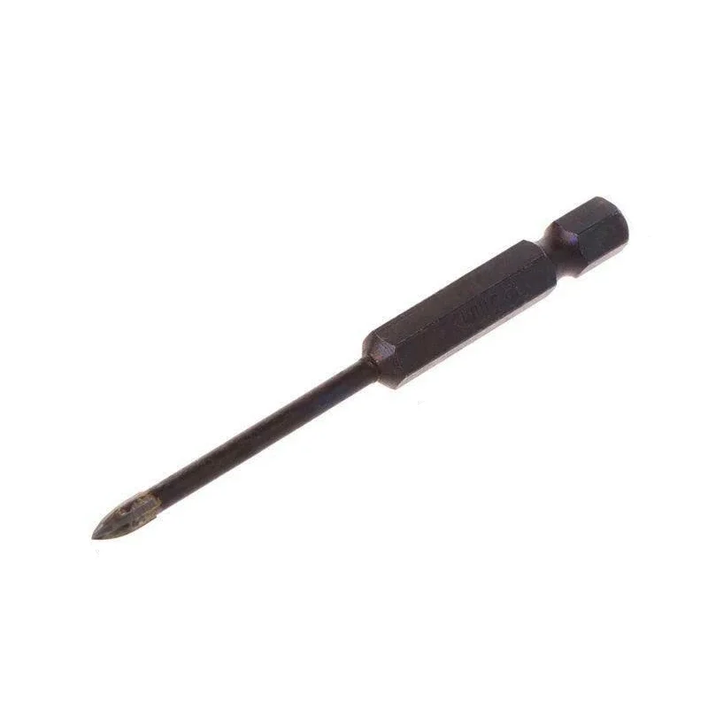 

Brown Drill Bit Workshop Carbide Cutter Drilling Granite Hole Tools Wear Resistance 4 Cutting Edges Wood Plastic