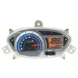 Motorcycle LCD Digital Speedometer Odometer Backlight Motorcycle Odometer Suit For GY6 Yamaha for Honda Speed Sensor