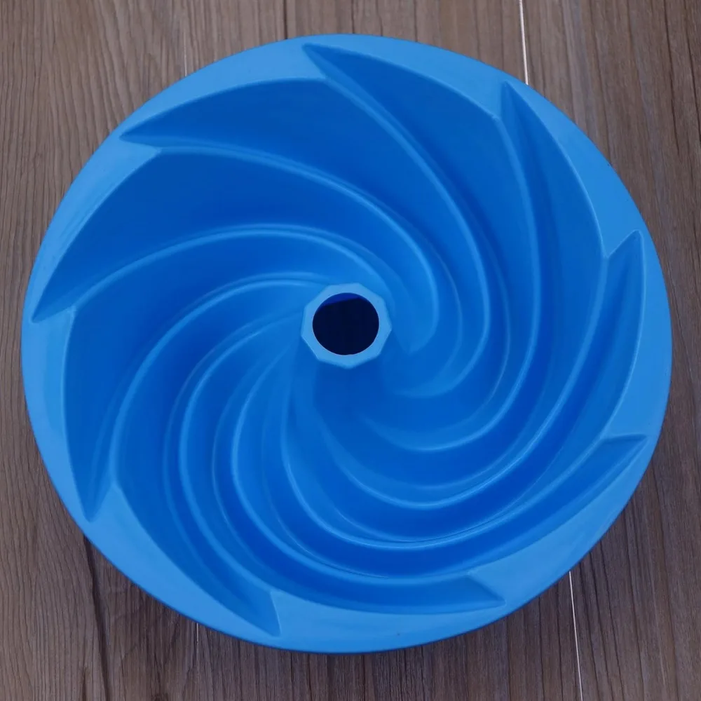 قوالب خبز سيليكون على شكل زهرة 9.6 بوصة، صينية عيد ميلاد الذكرى السنوية-قوالب كعكة سيليكون لحفلات الزفاف وحفلات الزفاف لحواجب الكعك