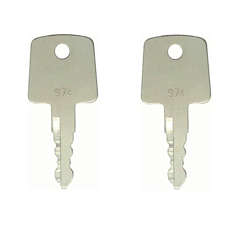 

2 Pcs 974 Ignition Key For New Sakai Roller Blacktop Compactor Asphalt Roller Heavy Equipment