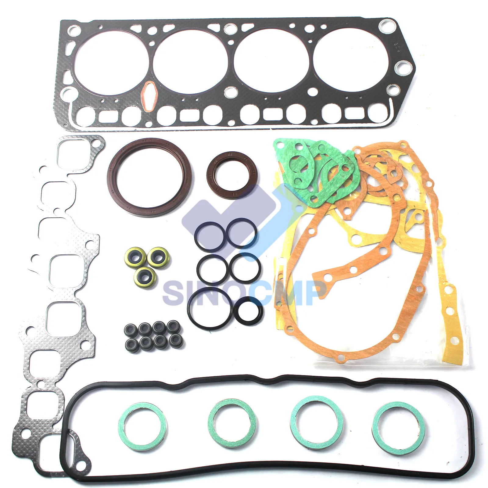 

4Y 4Y LPG Engine Overhual Gasket Kit 04111-20301-71 for Toyota 5-7FG10-30 forklift Truck Excavator With 3 Months Warranty