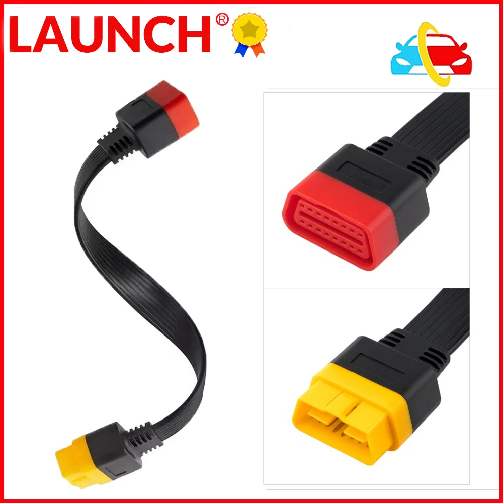 

Original Launch OBD2 Extension Cable 16 Pin Male To Female for ELM327 Thinkdiag Easydiag DBSCAR OBD Scanner Auto Diagnostic Tool