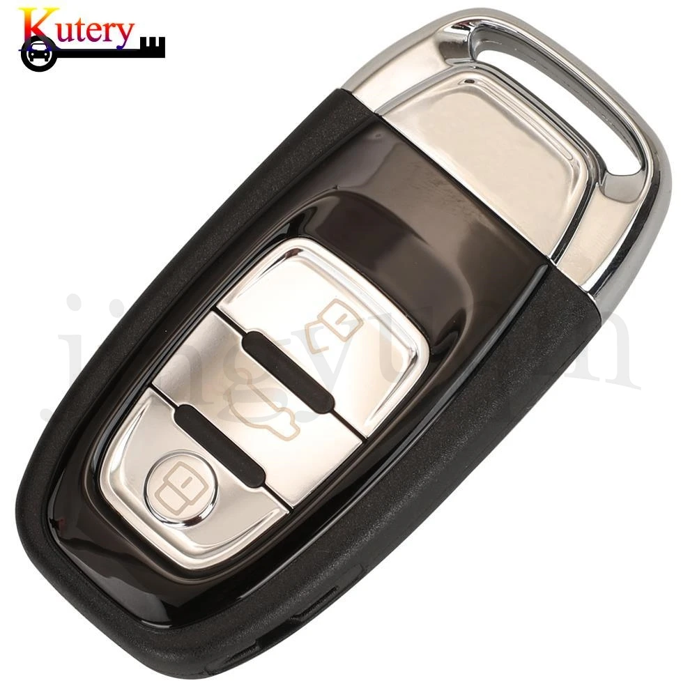 jingyuqin 5PCS/Lot Semi Keyless Remote Smart Car Key For Audi Q5 A4L A5 A6 A7 A8 RS4 315MHz/433MHZ/868MHZ 8T0959-754C/754D/754F