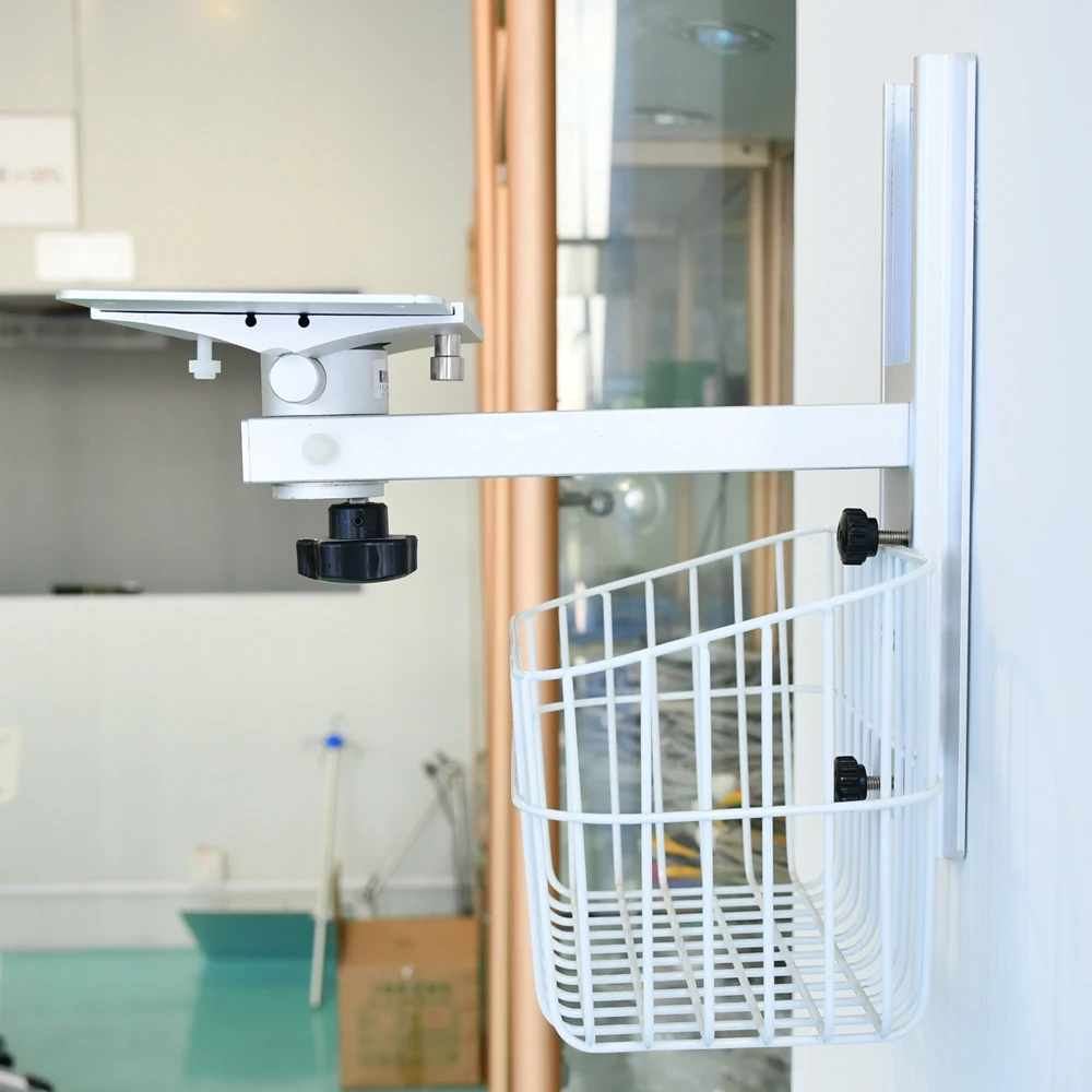 Me dical Furniture Aluminum Alloy Wall Mount Stand Patient Monitor Wall Mount with Bracket for Contec GE