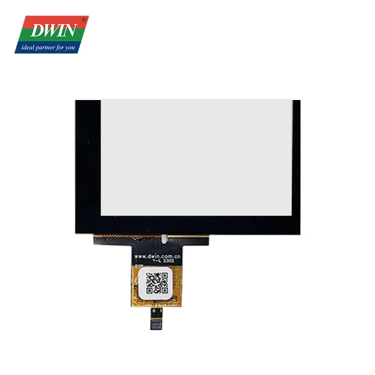 2026 DWIN 4.3 Inch Tempered Glass I2C Interface Capacitive Touch Screen Panel