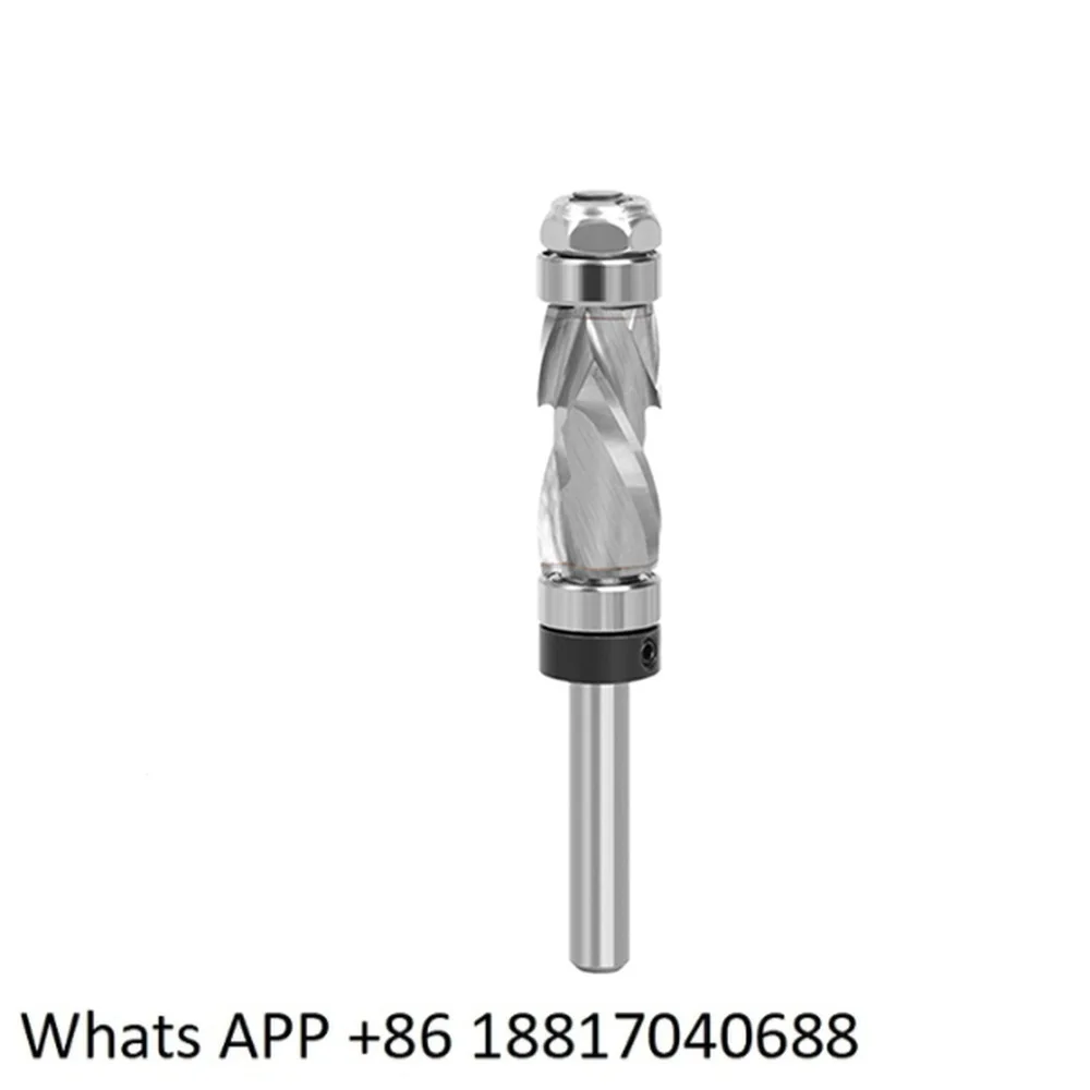 1/4x1/2x1 double helix trimming knife profiling integral alloy composite trimming knife