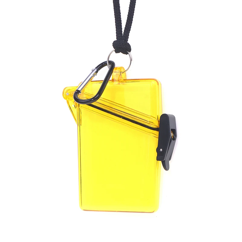 Scuba Diving New Style Kayaking Waterproof Box Gear Accessories Container Case Rope Clip for Money ID Cards Keys