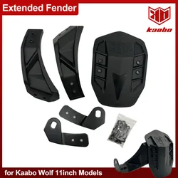 Wolf Extended Mudguard Rear Fender Waterproof for Kaabo Wolf Warrior 11 King GT GTR Electric Scooter Original Parts