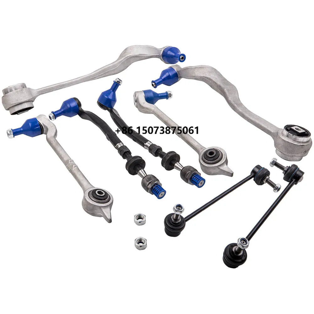 Front Axle Upper Lower Suspension Control Arm Set for  5 Series E39 1995-2004