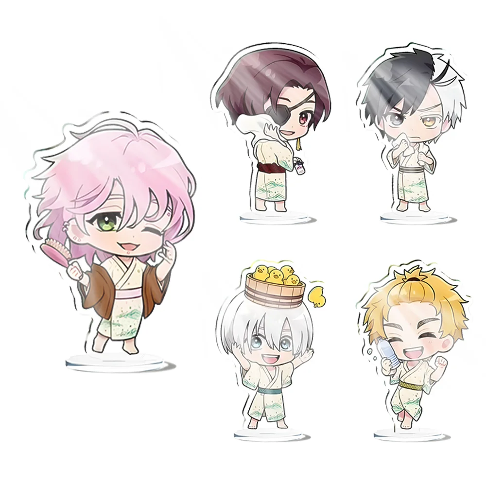 شخصيات أنيمي قواطع الرياح Suo Hayato KAJI REN نموذج أكريليك شخصية ساكورا Haruka ديكور مكتب Q نسخة دعامة تسجيل واقفة