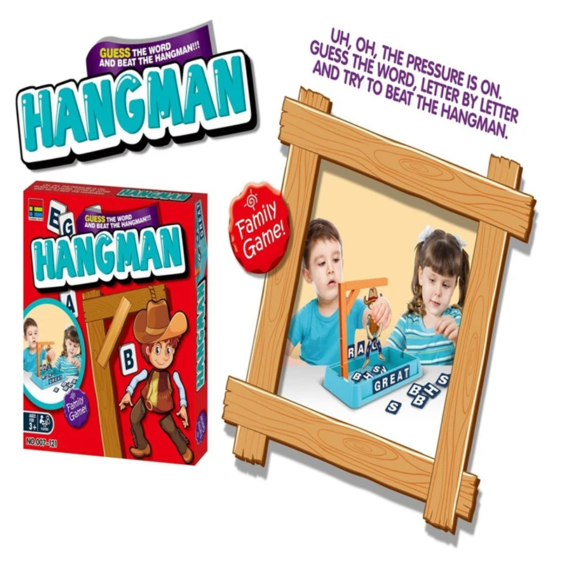 Board Game of Hanging Two-Player the Word Travel Games-A50M