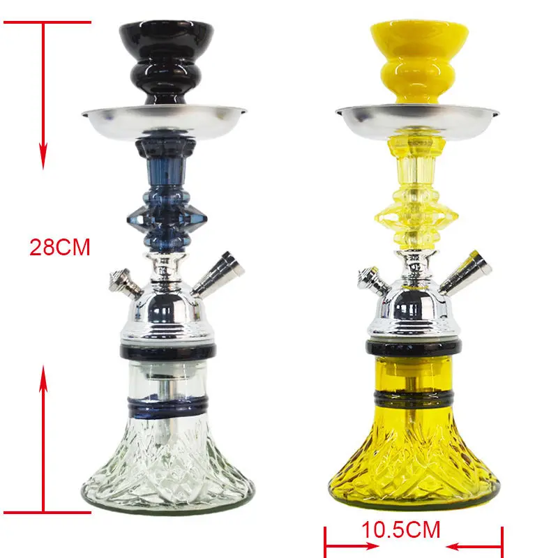 Small Single Pipe Hookah Set, Outdoor Travel, Arabian Portable Shisha Hookahs, Narguile Sheesha, Chicha Nargile Accessories