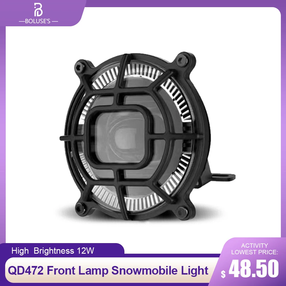 

Bicycle Light QD472 Bike Front Light 24V36V48V52V60V72V Motorcycle Front Light Electric Bicycle Horn Headlight Riding Accessorie