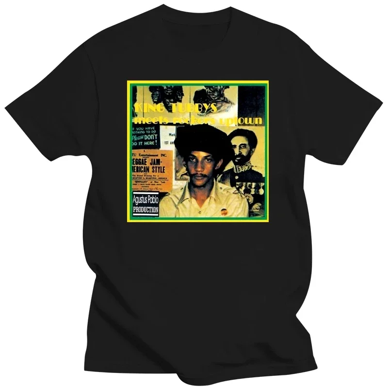 siyah Unisex T-Shirt S-5Xl Xs-5Xl özel hediye yaratıcı komik Tee Yeni kral Tubbys karşılar Rockers Uptown Retro Reggae T Shirt