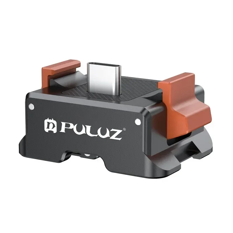 For DJI Osmo Pocket 3 PULUZ Type-C Charging Base Quick Release Mount Adapter