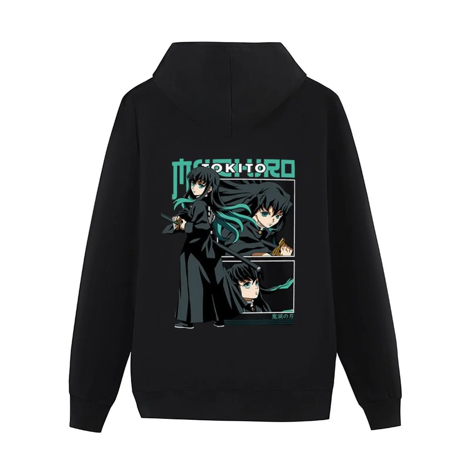 Muichiro Tokito - Kimetsu no Yaiba Hoodie ملابس رجالي ملابس رجالية أزياء الرجال أنيمي هوديي
