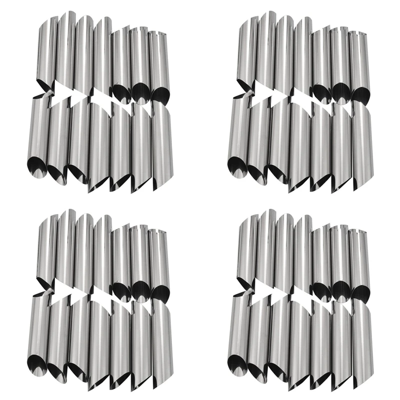 

Set Of 56 430 Stainless Steel Tubes Cannoli Pastry Forms Molds-5 Inch