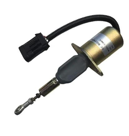 3990773 SA-4932-24 Shutoff Solenoid Valve 24V Compatible With Cummins Engine Replacement Parts