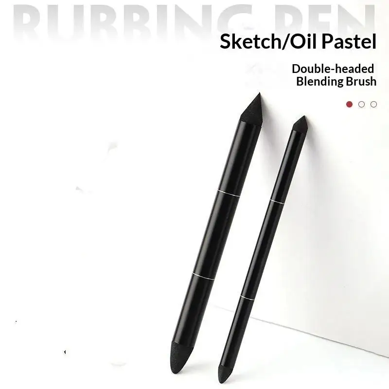 1/2Pcs Double-headed Brush Eraser Pens Double-Headed Sketch Wipe Art Blenders For Detail Shadow Highlight