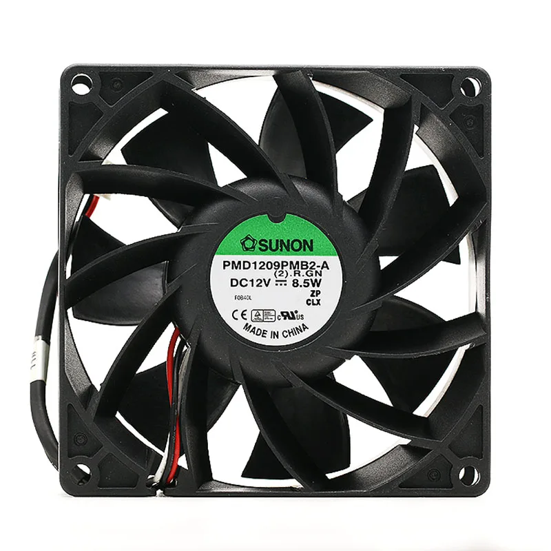 

Brand New For Sunon PMD1209PMB2-A 9238 12v 8.5w 9cm case axial cooling fan