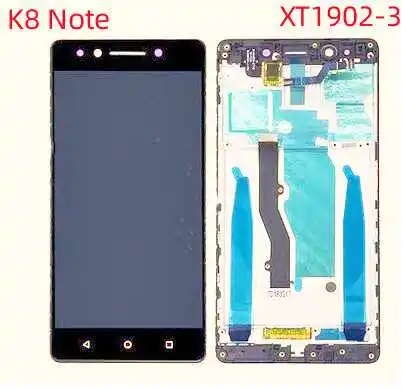 For Lenovo K8 Note XT1902-3 Touch LCD LCD Screen Assembly Screen Black