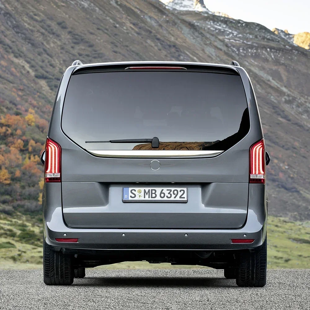 Rakitan Lampu Belakang Mobil Pasang dan Mainkan Untuk Benz Vito W447 2016-2024 Aksesori Lampu Belakang Kabut Mundur Rem Sinyal Belok Otomatis