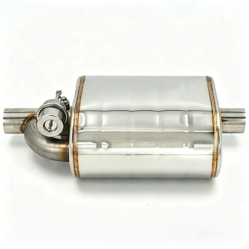 Automotive Modification Exhaust Valve Drum, Remote Control, Variable with Built-in Vacuum, Single Inlet Single-outlet Pneumatic