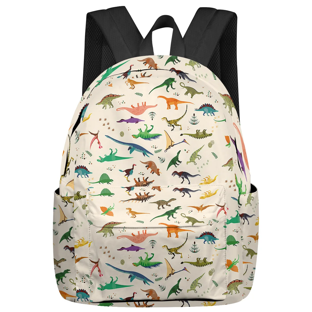 

Colorful Dinosaur Women Man Backpacks Waterproof Multi-Pocket School Backpack For Student Boys Girls Laptop Book Pack Mochilas