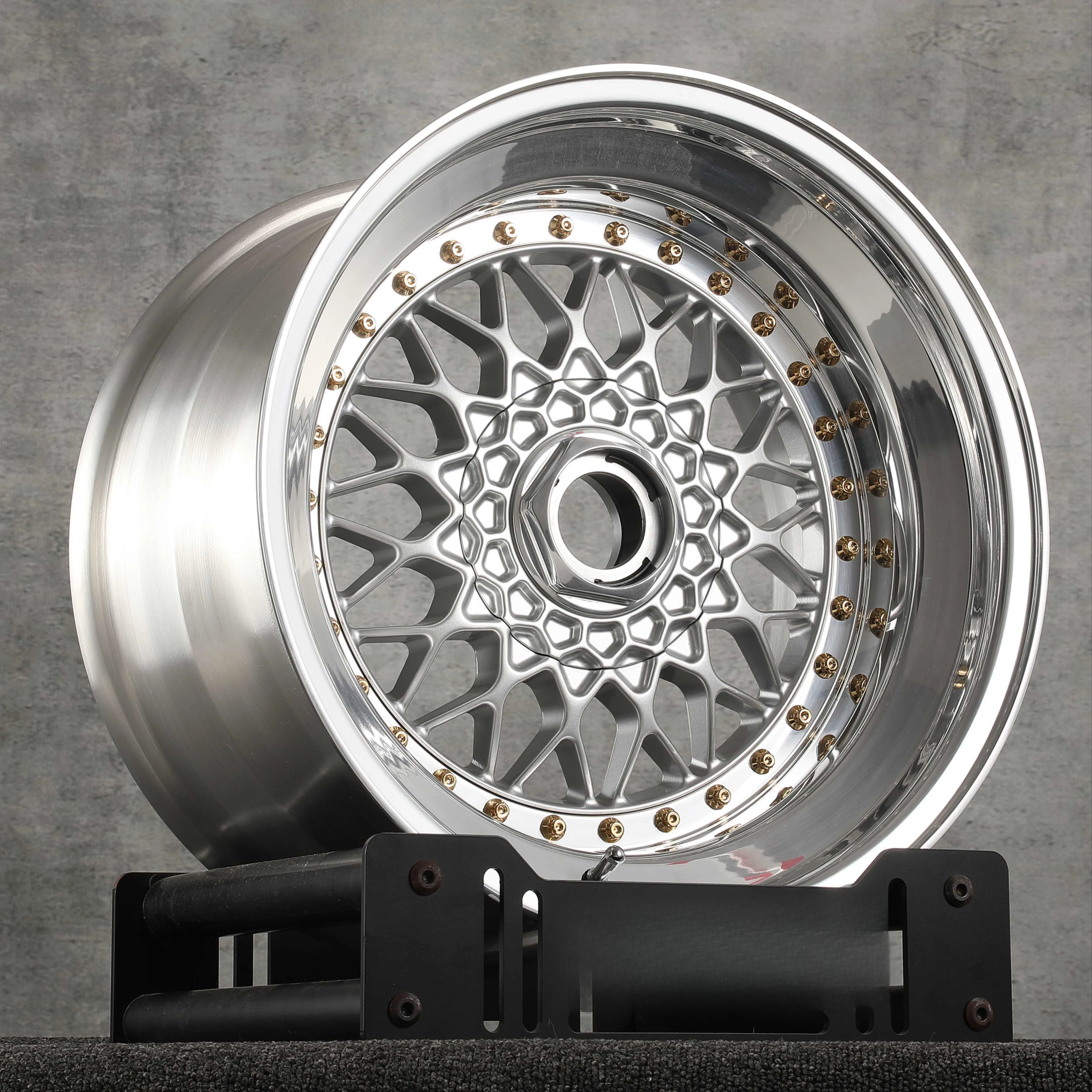 

Литые диски 15, 16, 17 дюймов с сетчатым дизайном, 4x100, 3-составные, для BMW E30 M3, E21, E28, 535I, 528I, 320I, E36, E23, 735I