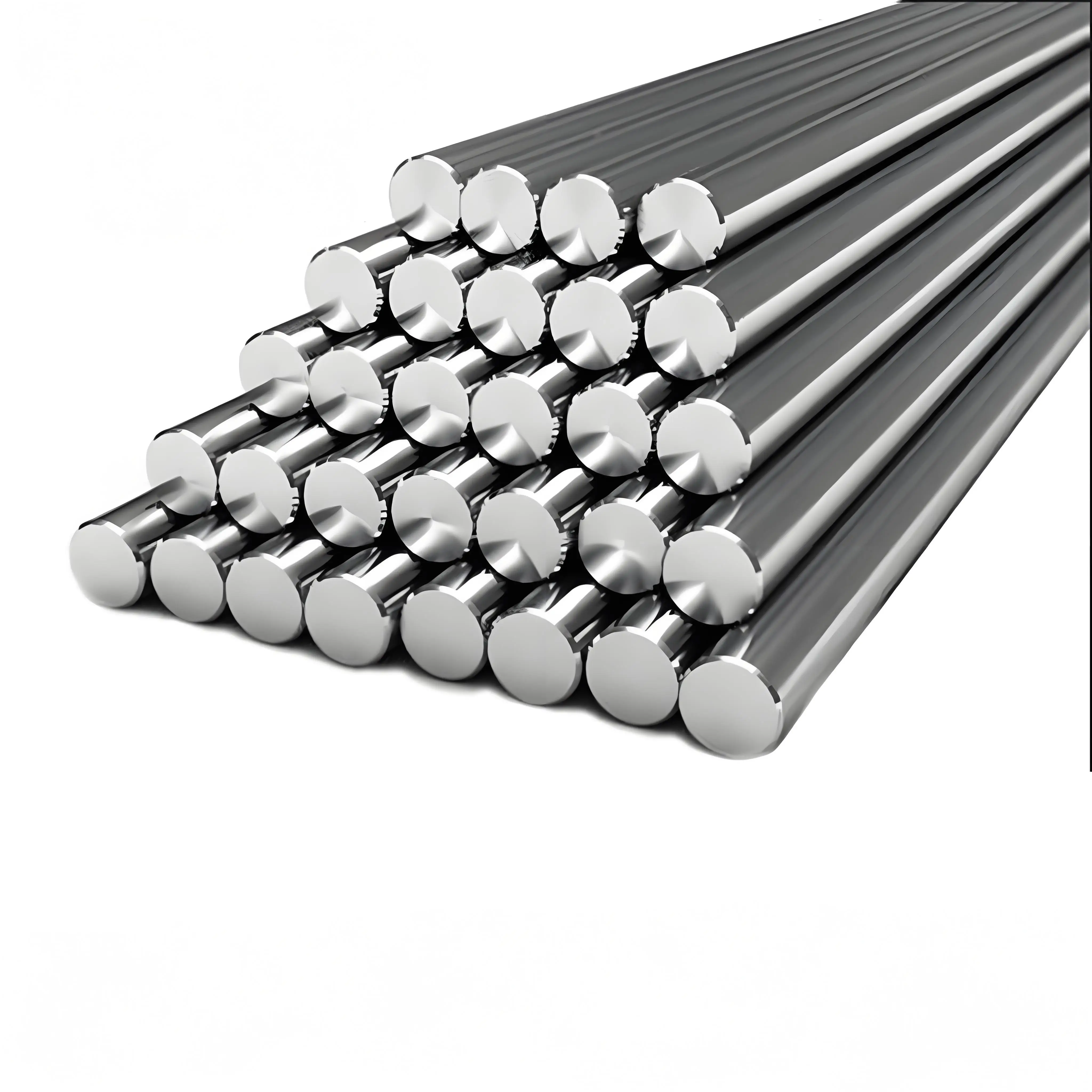 Industrial Grade Flexible Custom Size Hydraulic Cylinder Shaft Gear Hard Chrome Plated Piston Rod High