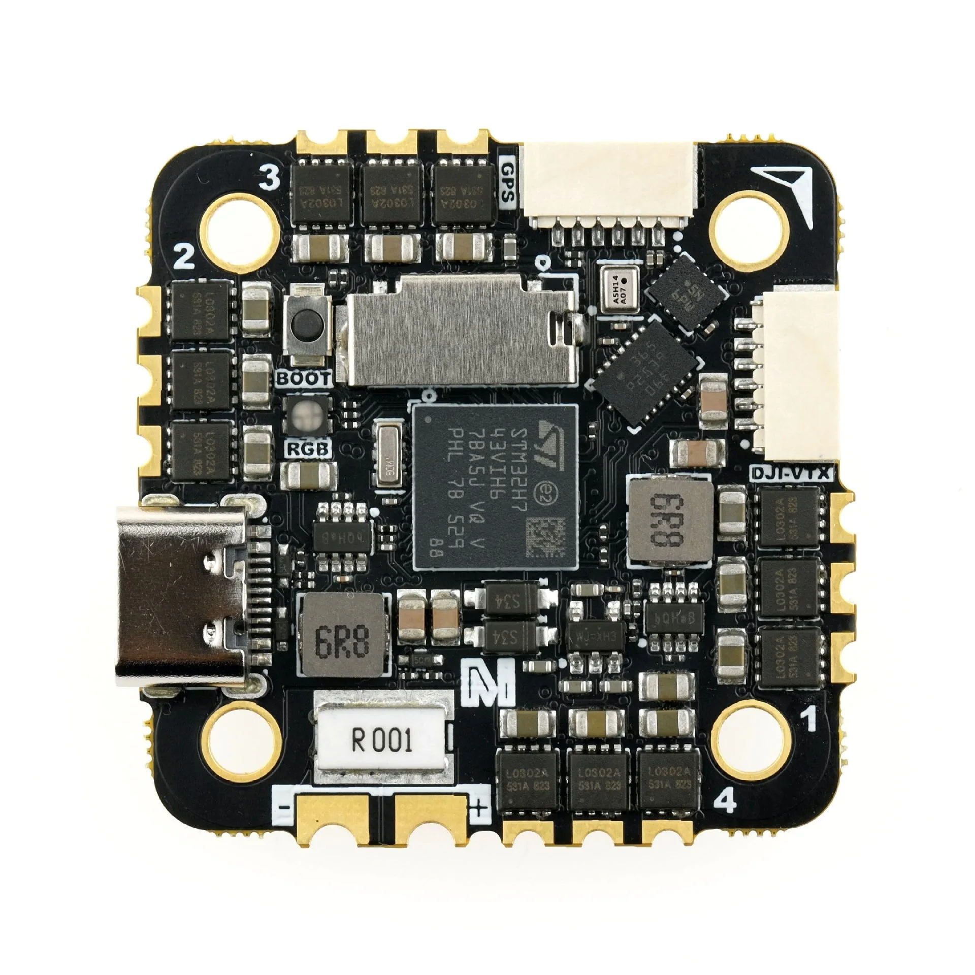 Micro Space H743 V2 AIO 35A 2-6S Flight Control ESC Integrated Support APM PX4 INAV Model Aircraft