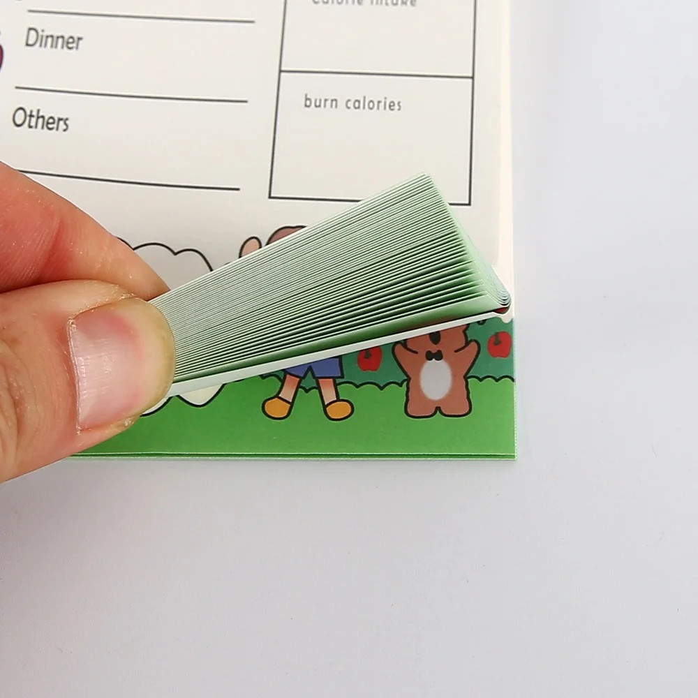 Cute Memo Pads Sticky Notes For Time Planner Journal Stickers Girl Office School Stationery