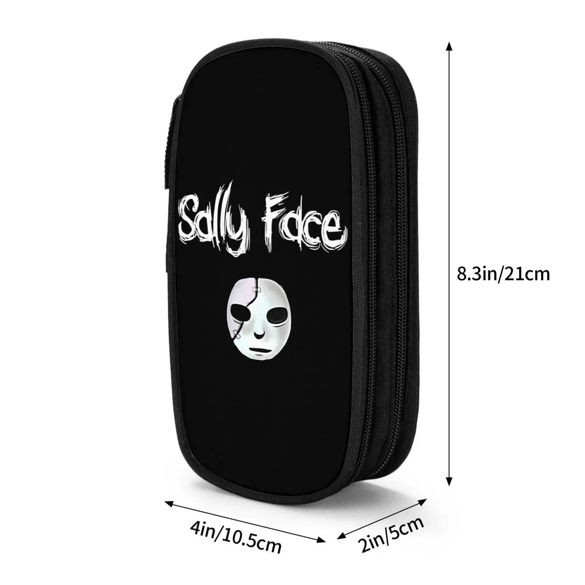 Game Sally Face Gift For Fans Pencil Case gamer Pen Holder Bags Kids Large Storage School Supplies Gift Pencil Box