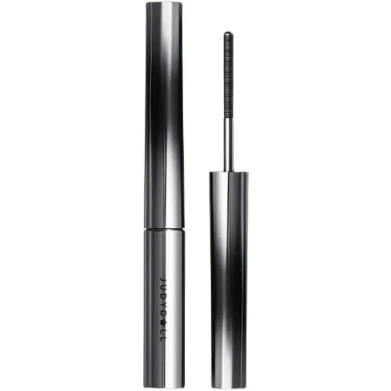 Judydoll Steel Tube Mascara Waterproof Slender Non-smudge Brown Curly Metal Small Silver Tube Mascara