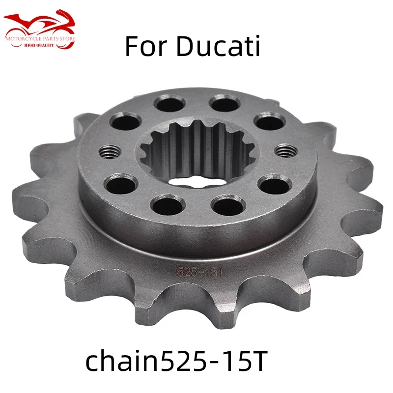 

Chain525 15T Sprocket Wheel For Ducati 795 796 916 996 Monster 937 950 Multistrada 916 996 Sport Touring ST4S ABS 950 937 Desert