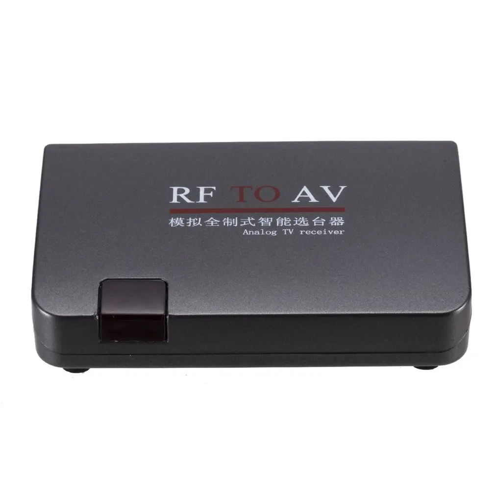 RF TO AV Receiver RF To AV Analog Cable TV Receiver Converter USB With Remote Control For Television