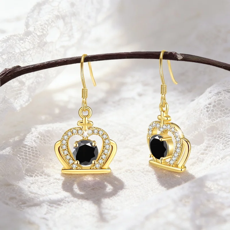 

LAMVOICE / zirconia S925 sterling silver earring,jewelry for women/christmas gift for high quality jewelry earrings with