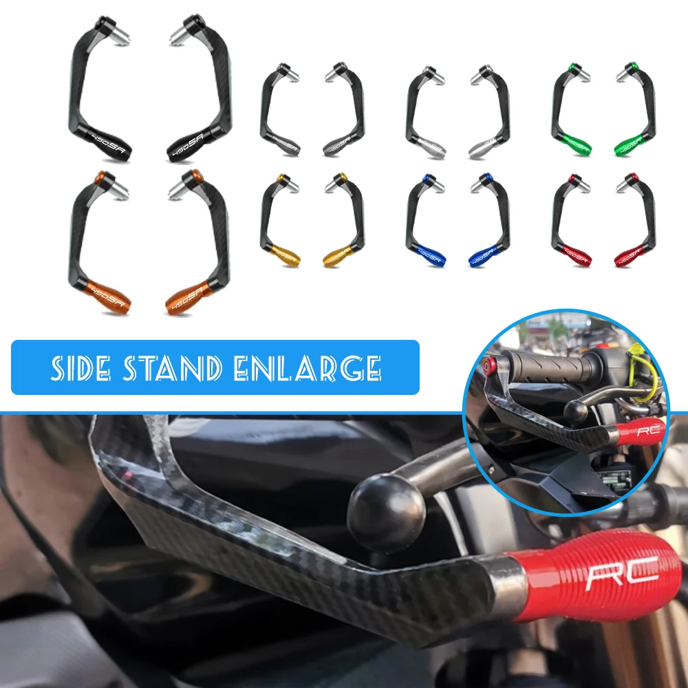 For CFMOTO 450SR 450SS 450 SR SS 450 SR450 SS450 2022 2023 Motorcycle Handlebar Grips Hands Guard Brake Clutch Levers Protector