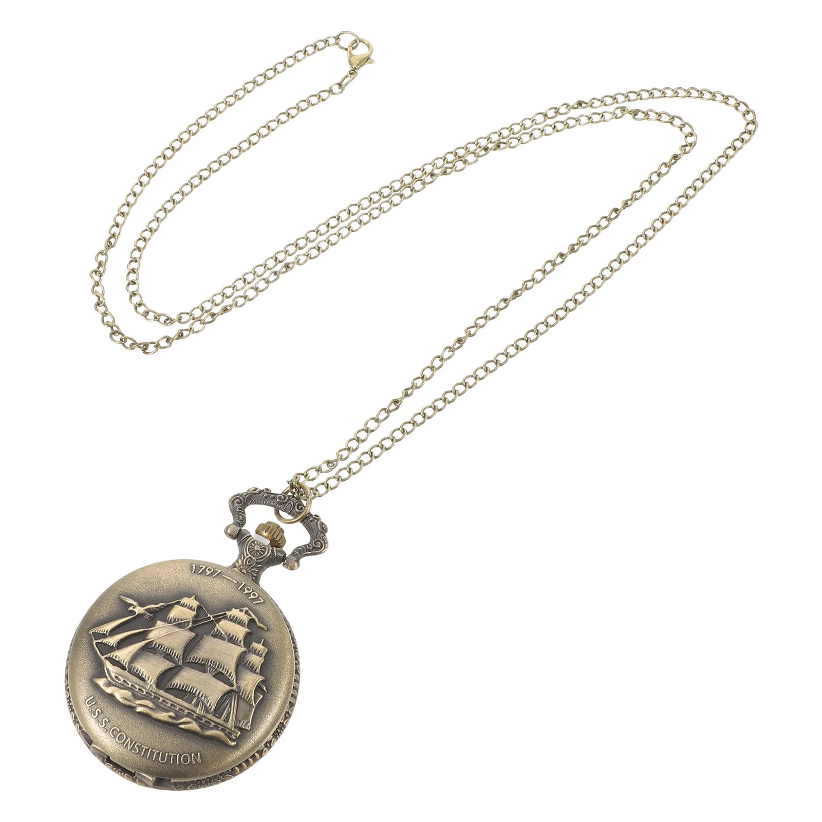Quartz Pocket Watch Hanging Nurse Vintage Halloween Christmas Fob Pocket Watch Bronze Pendants Watch Nautical Pocket Watch