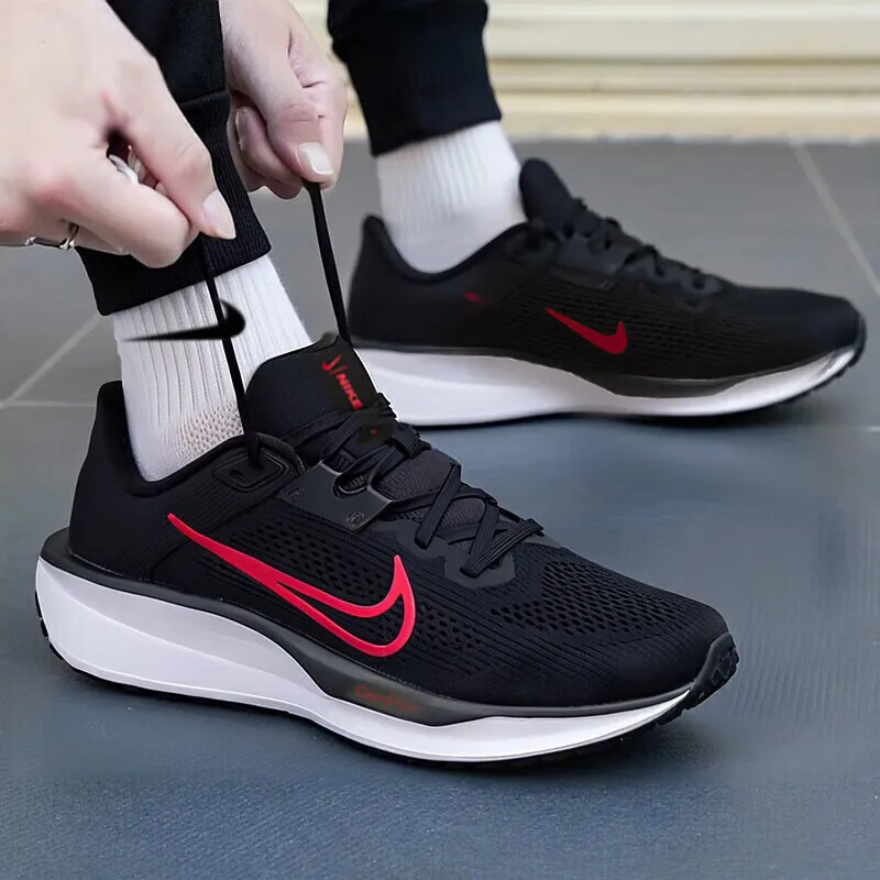 NIKE QUEST 6 Running Shoes Original Men's Shoes Lightweight Breathable Fitness Training Sports Shoes FD6033-011-1