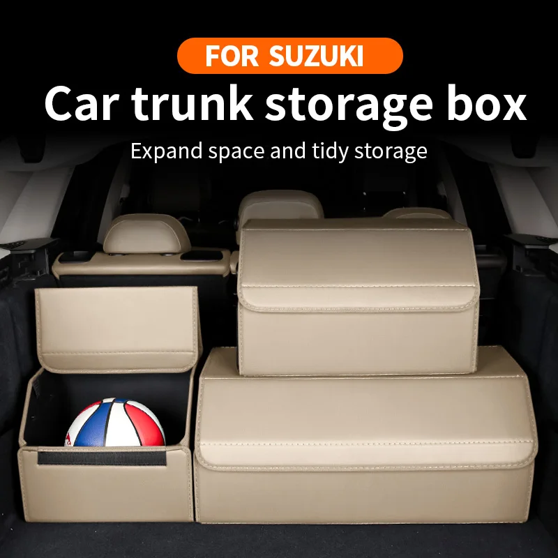 

For SUZUKI Alto Baleno Swift Jimny Vitara Car trunk storage box a reliable and convenient helper for storing miscellaneous items