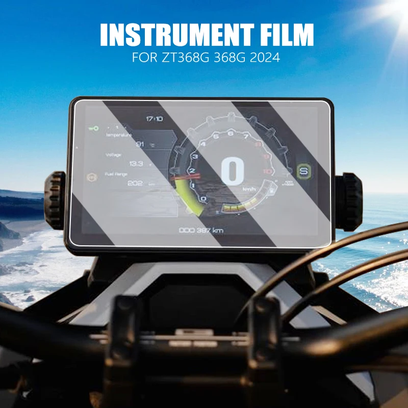 

Подходит для ZONTES ZT368G, мотоциклетная кластерная пленка из ТПУ, 368 G, 368 г, 2024, защитная пленка для экрана приборной панели, защита от масла и царапин