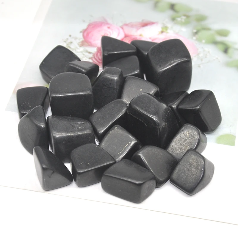 Natural Shungite Gravel Stone Crystal Quartz Chakras Healing Crystals Lucky Gemstone Mineral Home Ornaments Decoration Gifts