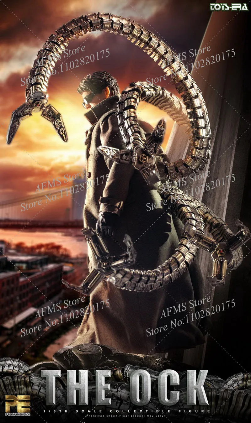 TOYS ERA PE006 1/6 Scale Collectible Figure Doctor Octopus Otto Gunther Octavius 12Inch Full Set Men Soldier Action Figure Model