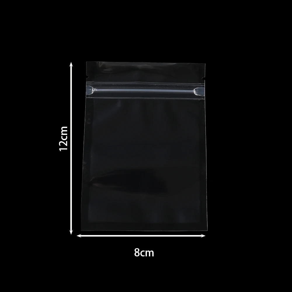 10/20/50 قطعة PET الذاتي حقيبة عزل متعددة الحجم المحمولة حقيبة التعبئة والتغليف لتخزين المجوهرات أقراط من الخرز عرض التعبئة والتغليف #2