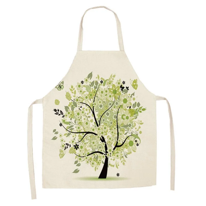 Home kitchen cleaning anti-linen digital printed apron (custom apron)