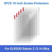 Protector de pantalla para impresora 3D ELEGOO Saturn 3 Ultra 8K 12K Saturn 4, película protectora antiarañazos, accesorios, 5/10 Uds.