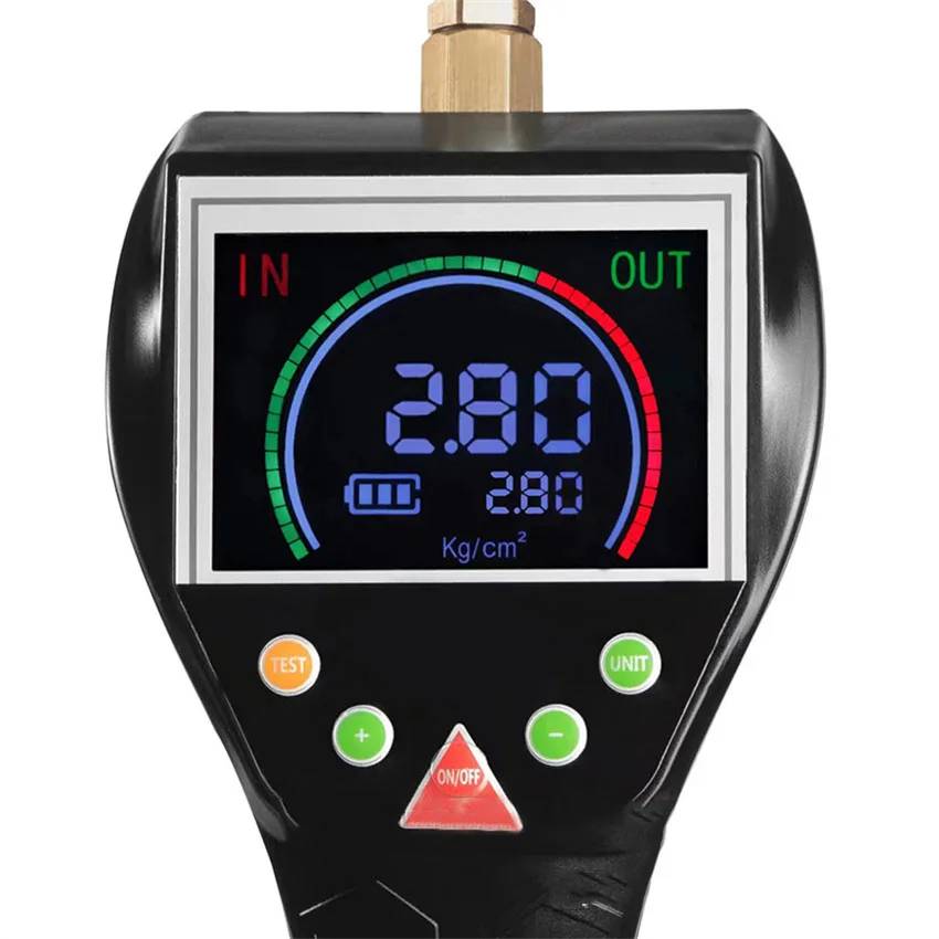 Digital Tyre Pressure Gauge Rechargeable Automatic Tire Inflator Fully Hand-Held Inflation Gun Air Gauge Handheld TB-902