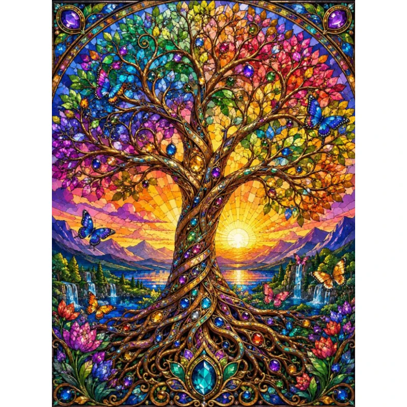 Art Craft Hobbies - DIY 5D Diamond Painting, Stained Glass